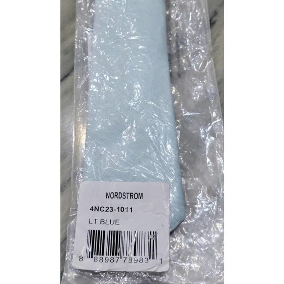 Nordstrom Light Blue Tie New With Tags - Picture 6 of 7
